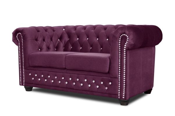 Chesterfield Sofagarnitur 2+1 Sitzer Design Couch Sofa Garnitur Set Neu