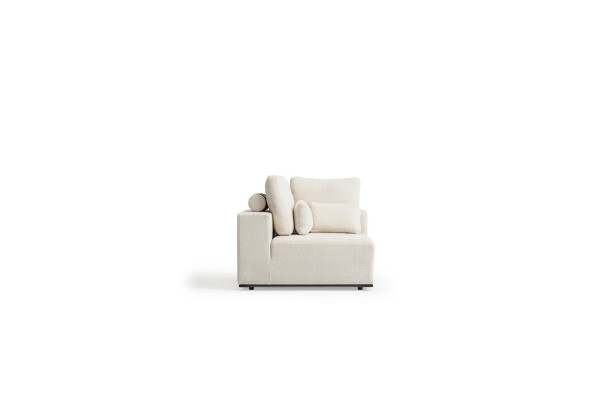 Sofa Ecksofa L-Form Couch Polster Sitz Modern Wohnzimmer Textil Möbel