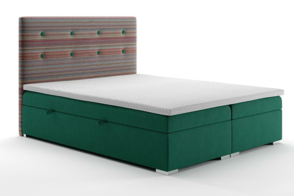 Boxspring Bett Hotel Doppel Bett Textil Luxus Betten Polster Bettkasten Funktion