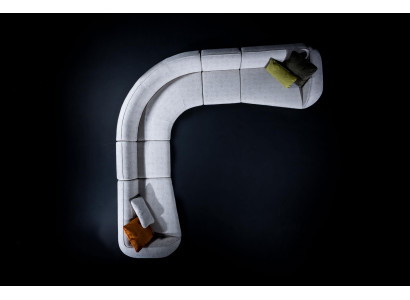 Wohnzimmer Ecksofa Luxus L-Form Sofa Moderne Sitzecke Loungesitzgruppe