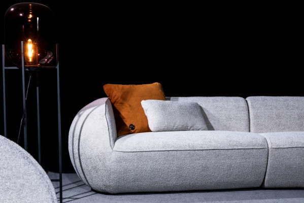 Wohnzimmermöbel Set Fünfsitzer Sessel Polstermöbel Sofa Möbel Design 2tlg