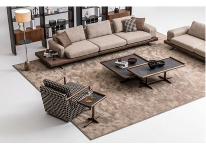Moderne Sofagarnitur Wohnlandschaft Wohnzimmer Sofas Fünsitzer