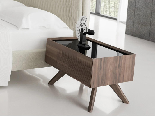 Schlafzimmer Set 5tlg Luxus Doppel Bett 2x Nachttische Luxus Kommode mit Spiegel