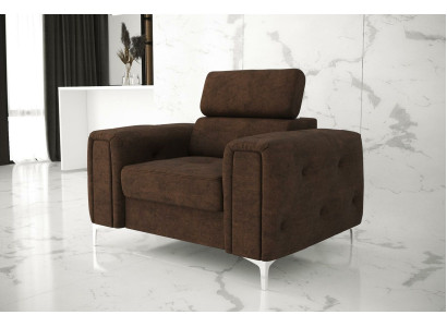 Sofa Stoff Couchen Polster Textil Neu Chesterfield Sessel Fernseh Couch 1 Sitzer