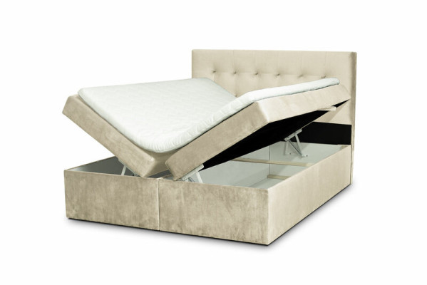 Bett Chesterfield Design Deko Luxus Hotel Betten 180x200cm Schlaf Zimmer