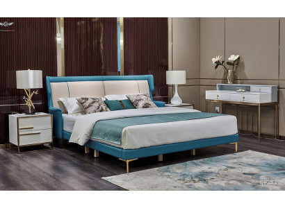 Bett Klassisch Polsterbett Luxus Doppel Schlafzimmer Designbett Betten