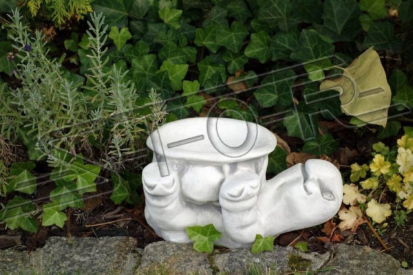 Blumenkorb Blumen Vase Gefäss Garten Terrasse Figuren Dekoration Statue