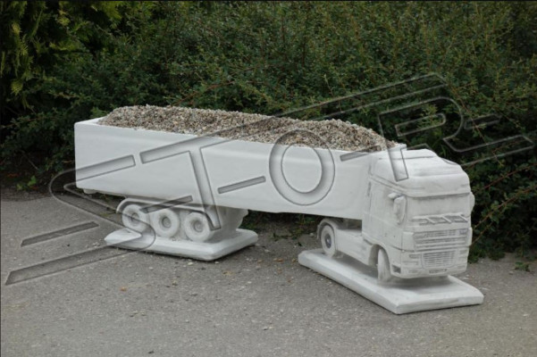 Blumenkübel Pflanz Kübel Dekoration Natur Blumentöpfe Garten Vasen Figur