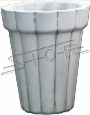 Blumenkübel Pflanz Kübel Dekoration Vasen Natur Garten Figur Blumentöpfe