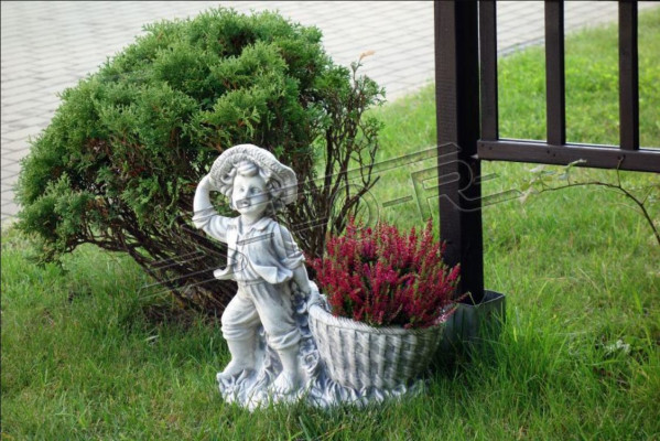 Blumenkübel Pflanz Natur Kübel Dekoration Garten Blumentöpfe Vasen Figur