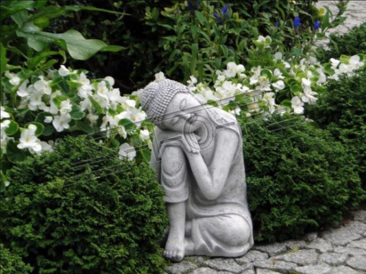 buddha malaysia statue figur garten figuren statuen skulptur dekorative