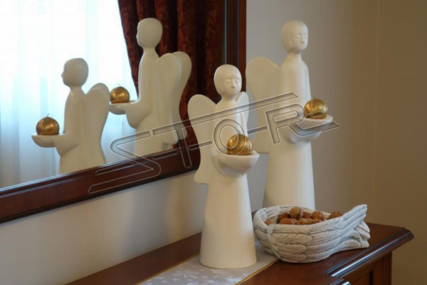 Dekoration Gefäße Schalen Schale Engel Flügel Schlüssel Ablage