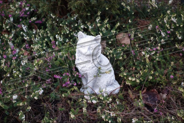 Dekorative Garten Dekoration Katze Terrasse Figuren Stein Figur Statue
