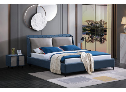 Doppelbett Schlafzimmer Hotel Ehe Luxus Bett 2x Nachttisch 3tlg. Set Betten Neu.