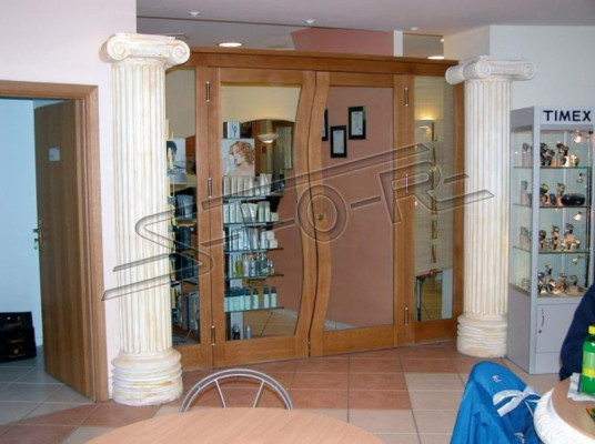 232cm Antike Säule Säulen Stein Skulptur Statue Römischer Garten