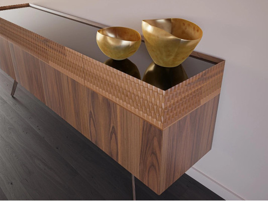Esszimmer Sideboard Modern Einrichtung Luxus Design Holzschrank Neu