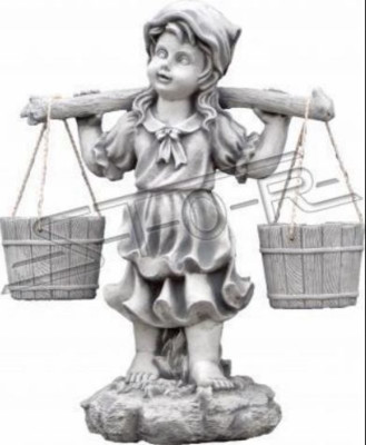 Figur Blumenkübel Pflanz Dekoration Kübel Blumentöpfe Dekor Figur Garten
