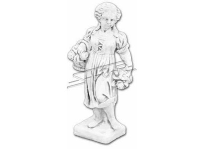 Frau 75cm Skulptur Design Figur Statue Garten Figuren Statuen