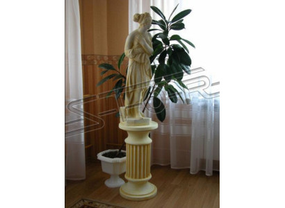 Frau 80cm Skulptur Design Figur Statue Garten Figuren Statuen