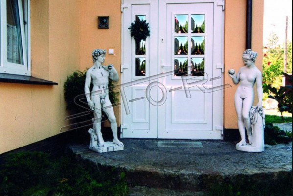 Adam 120cm Skulptur Design Figur Statue Garten Figuren Statuen