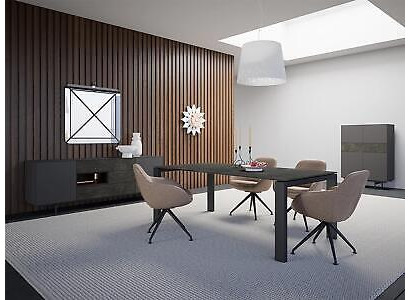 Luxus Esszimmer Essgruppe Esstisch 4x Stühle Design Modern Einrichtung Neu