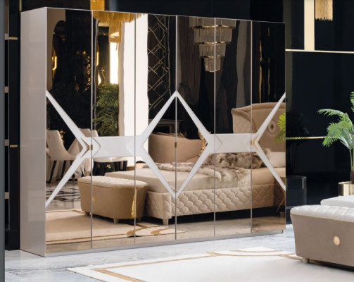 Schlafzimmer Möbel Holz Echtholz Neu Kleiderschrank Holzschrank Schrank Massive