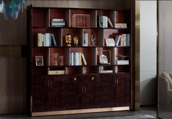 Büroschrank Braun Holz Arbeitszimmer Braun Moderne Design Möbel Luxus Schrank