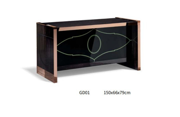 Bürotisch Holz Braun Tisch Arbeitszimmer Tische Büro Modern Design Möbel Luxus