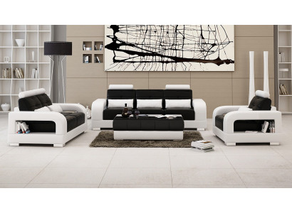 Sofagarnitur 3+2 Sitzer Set Design Sofa Polster Couchen Couch Modern