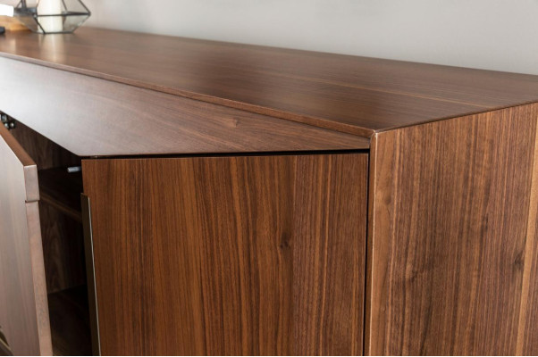 Sideboard Kommode Anrichte Spiegel Holz Braun Esszimmer Schränke Set