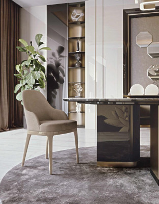 Esstisch 2x Stühle Esszimmermöbel Naturholzmöbel Design Möbel Tisch Esszimmer