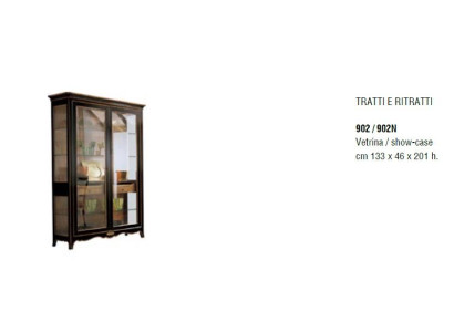 Schrank Schaufenster Vitrine Vitrinen Glas Schrank Holz Regal Art déco Schränke