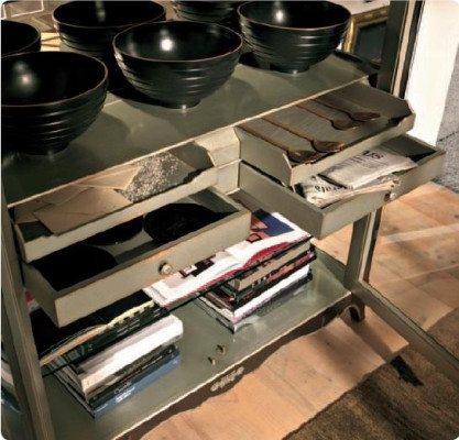 Vitrine Wohnzimmer Möbel Massive Holz Vitrinen Glas Schrank Echtholz Anrichte