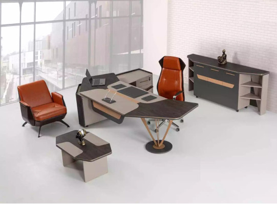 Büro für Kanzlei Praxis Office Komplette Einrichtung Schrank Tisch 3tlg