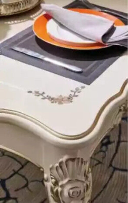 Esszimmer Set luxuriös Esstisch 6x Stühle klassische Möbel 7tlg neu