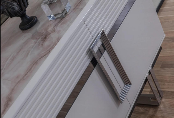 Neuheit Esszimmer Set Besteht aus 3tlg. Modern Anrichte und 2x Spiegel