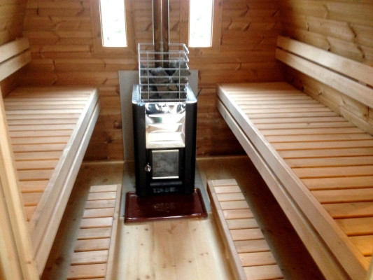 Sauna Holz Garten Holzsauna Outdoor Saunas Trockensauna 300x240x260