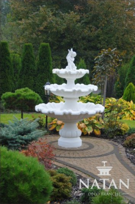 Zierbrunnen Springbrunnen Brunnen Garten Dekoration Fontaine Teich GECO RAGAZZI1