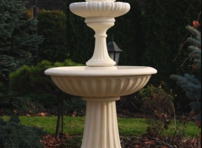 Zierbrunnen Springbrunnen 171cm Skulptur Brunnen Deko Garten Fontaine Teich Neu