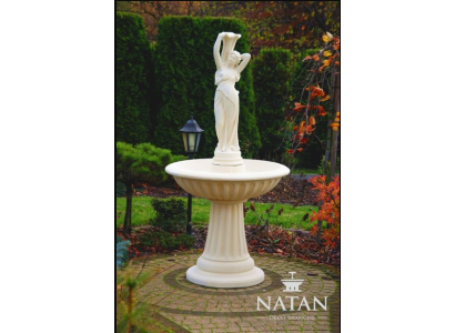 Springbrunnen Garten Teich Brunnen Steinbrunnen Gartenbrunnen Fontaine 182cm