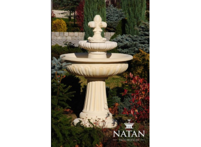 Springbrunnen Garten Teich Brunnen 138cm Steinbrunnen Gartenbrunnen Fontaine Neu