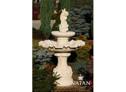 Zierbrunnen Springbrunnen Skulptur Brunnen Dekoration Garten Fontaine Neu 160cm