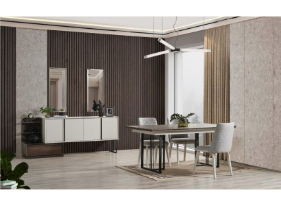 Essecke Essgruppe Esszimmer Gruppe Esstisch Stühle 10tlg Holz Weiß