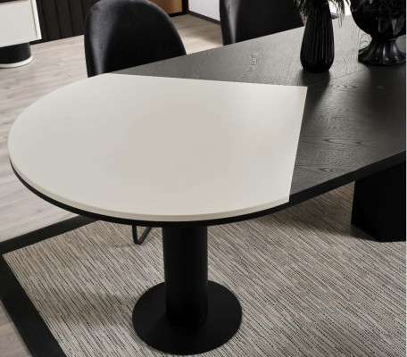 Essgruppe Esszimmer Gruppe Essecke Esstisch Stühle 7tlg Holz Schwarz