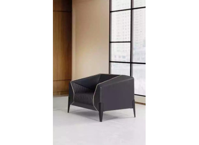 Designer Büro Sessel Textil Möbel Stoff Arbeitzimmer Einrichtung Polstersessel