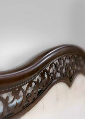 Bett Möbel Design Betten weiß Doppelbett Luxus Schlafzimmer Holz