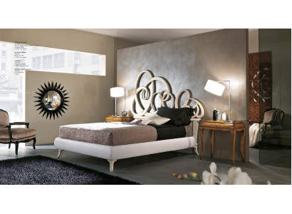 Designer Spiegel Sonnenschliff Prestige Schlafzimmer Wandspiegel Luxus Qualität