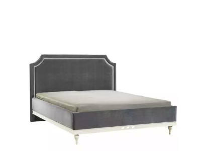 Bett Hotel Doppelbett Königliches Luxus Betten im Schlafzimmer