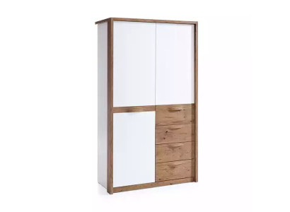 Schrank Massive Schlafzimmer Möbel Kleiderschrank Holz weiß schrank