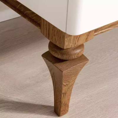 Wohnwand rtv Sideboard tv Ständer Lowboard Wohnwände Holz Weiß